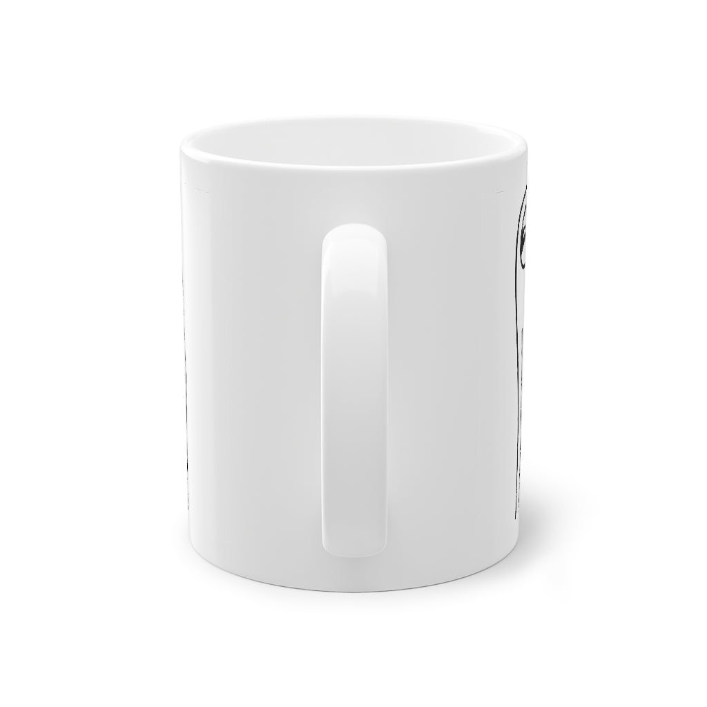 Cute Sloth funny mug, white, 325 ml / 11 oz Coffee mug, tea mug for