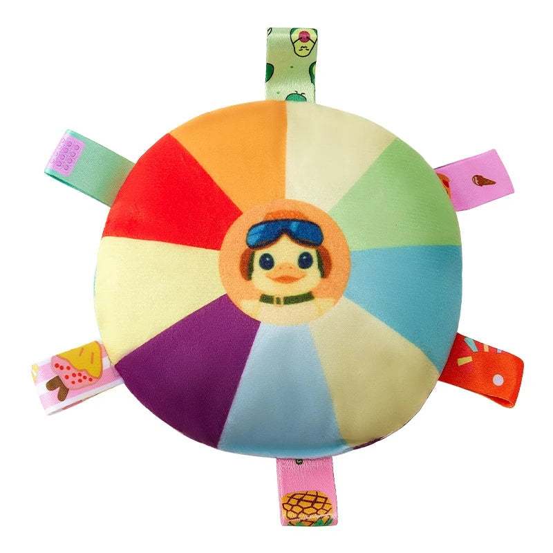 Frisbee pour Chien en Peluche avec Son – Interactif, Résistant et Coloré