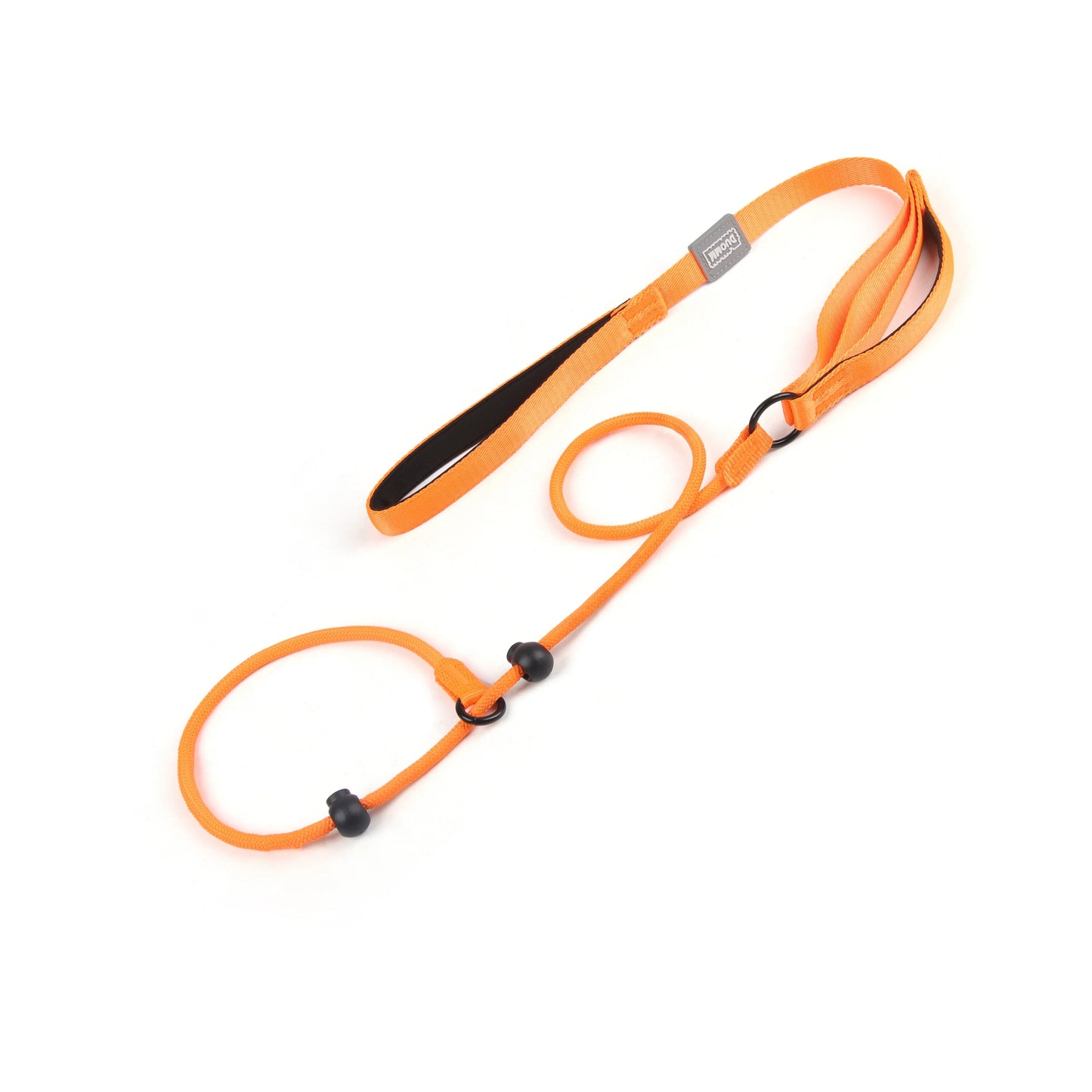 Laisse anti-traction tout-en-un réglable – Collier coulissant pour chiens moyens et grands