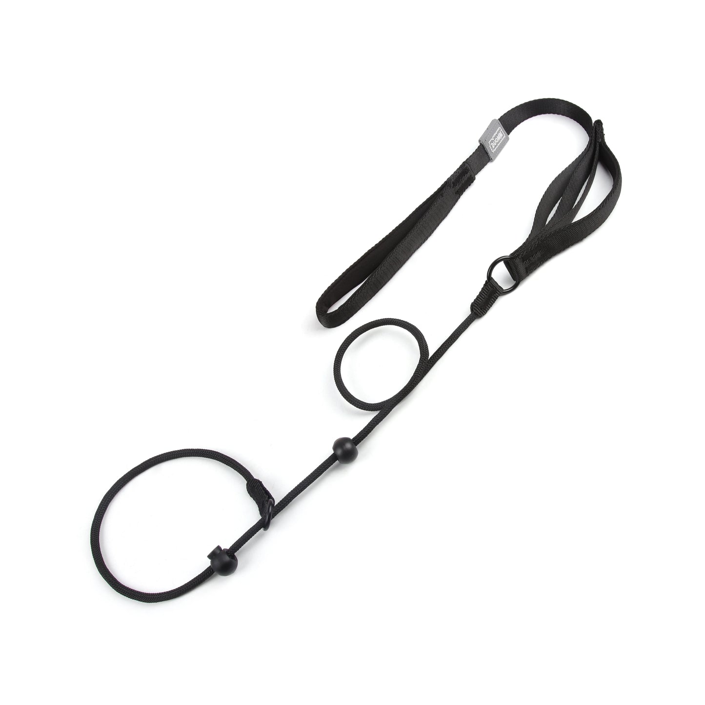 Laisse anti-traction tout-en-un réglable – Collier coulissant pour chiens moyens et grands