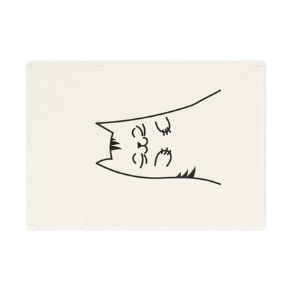 Kitten Design Cotton Tea Towel, 50 x 70 cm, organic cotton, eco-friendly