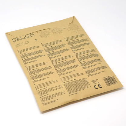 Great Flow - Cork trivet set of 3 pieces, 19 cm cork coasters