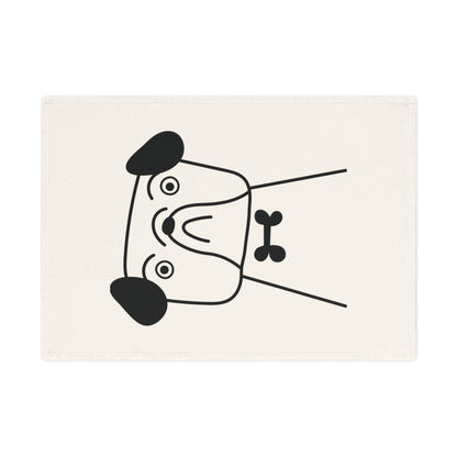 Bulldog Cotton Tea Towel, 50 x 70 cm, organic cotton, eco-friendly dog