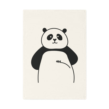 Panda Cotton Tea Towel, 50 x 70 cm, organic cotton