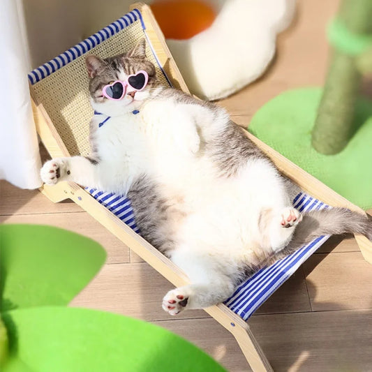 Hammock Bed for Cats – Scratch-Resistant Lounger with Natural Sisal
