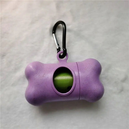Distributeur de sacs de nettoyage (motif os)