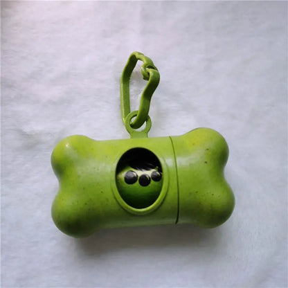 Distributeur de sacs de nettoyage (motif os)